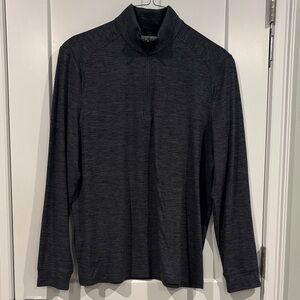 PGA Tour Mens Quarter Zip Shirt - Medium